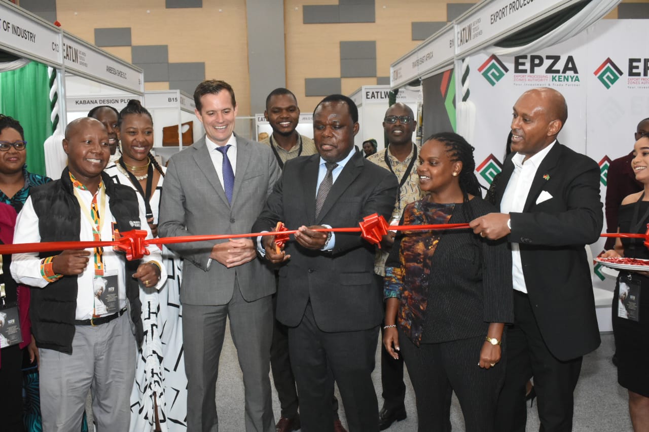 The East African Textile and Leather Week in Nairobi.