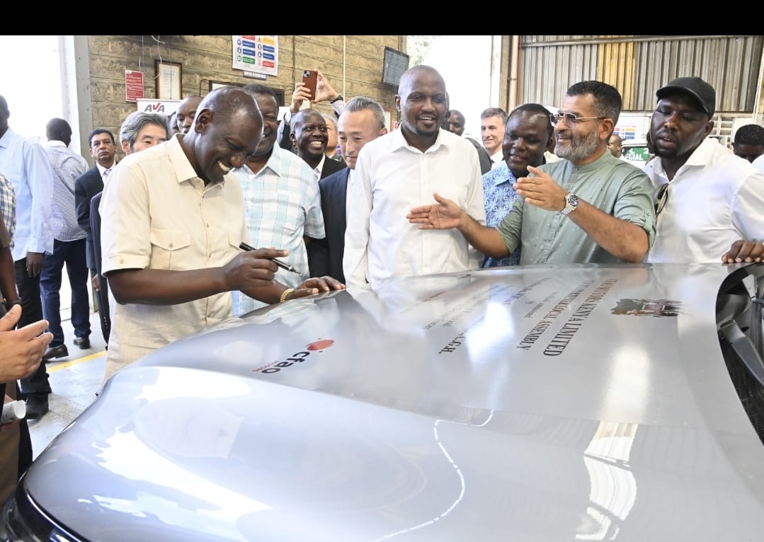 KENYA LAUNCHES TOYOTA FORTUNER ASSEMBLY PLANT IN MOMBASA.