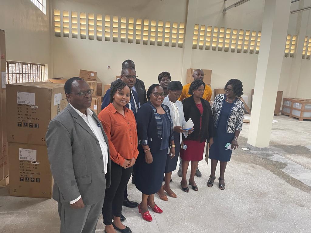 GIZ BOOSTS KITI WITH SH 100M TRAINING EQUIPMENT.