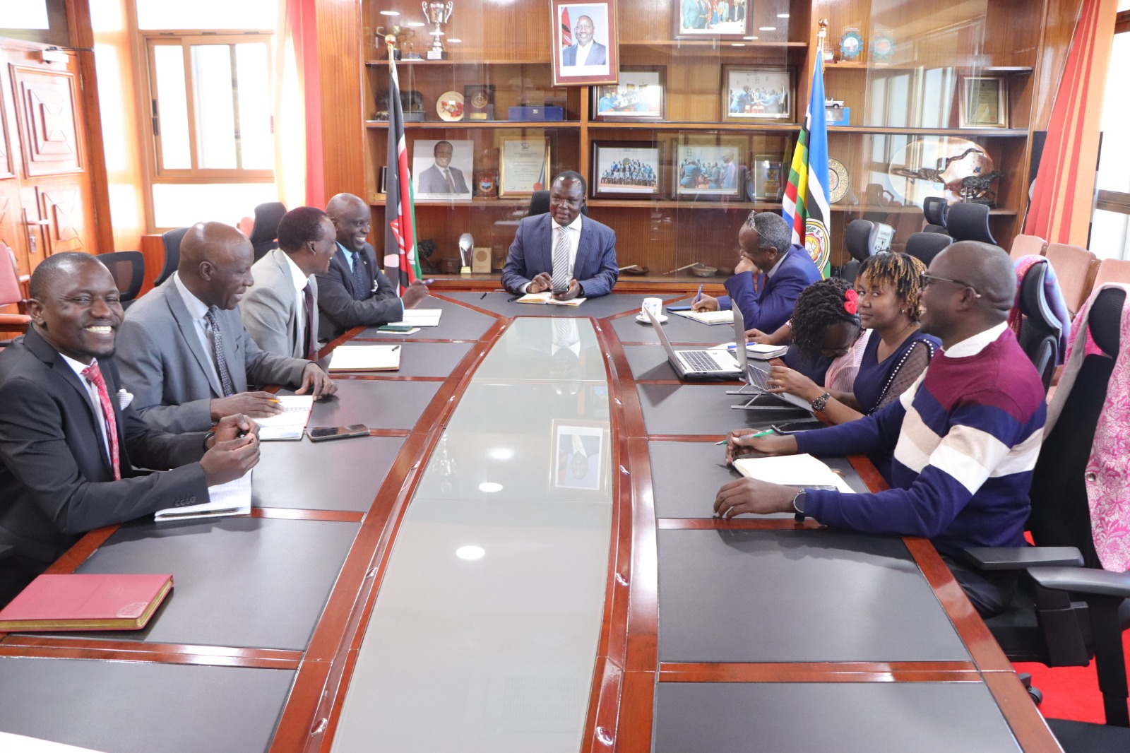 Consultative meeting with economic strategists from Strathmore University