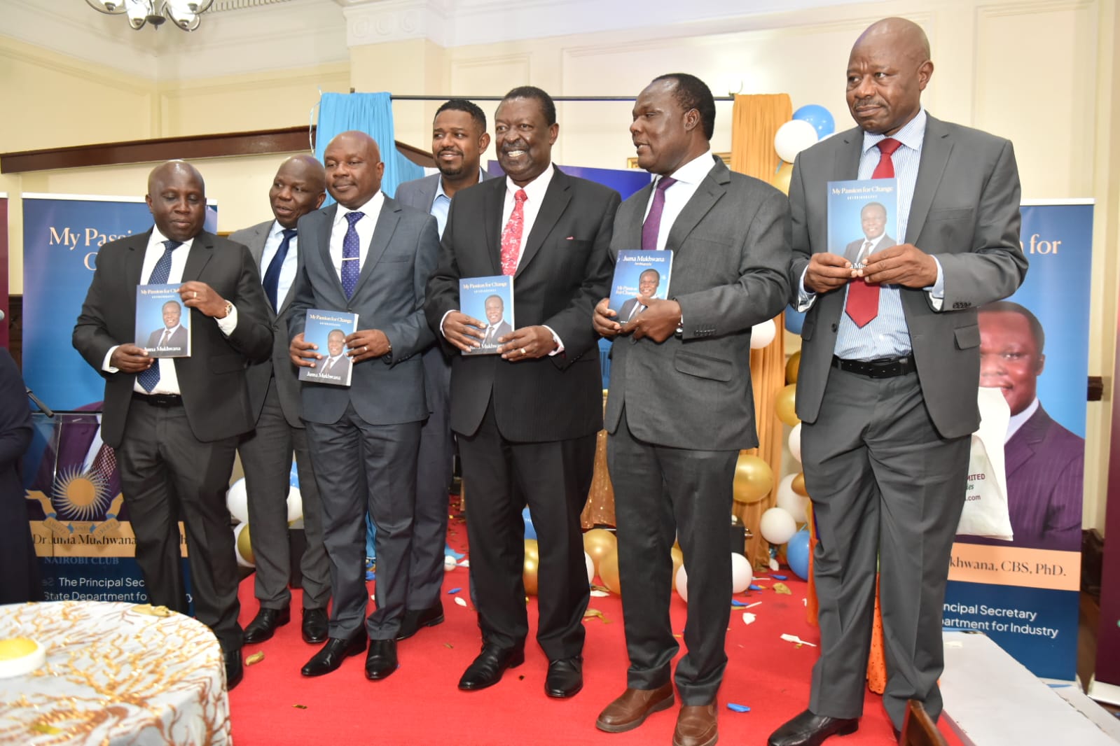 DR MUKHWANA LAUNCHES AN AUTOBIOGRAPHY