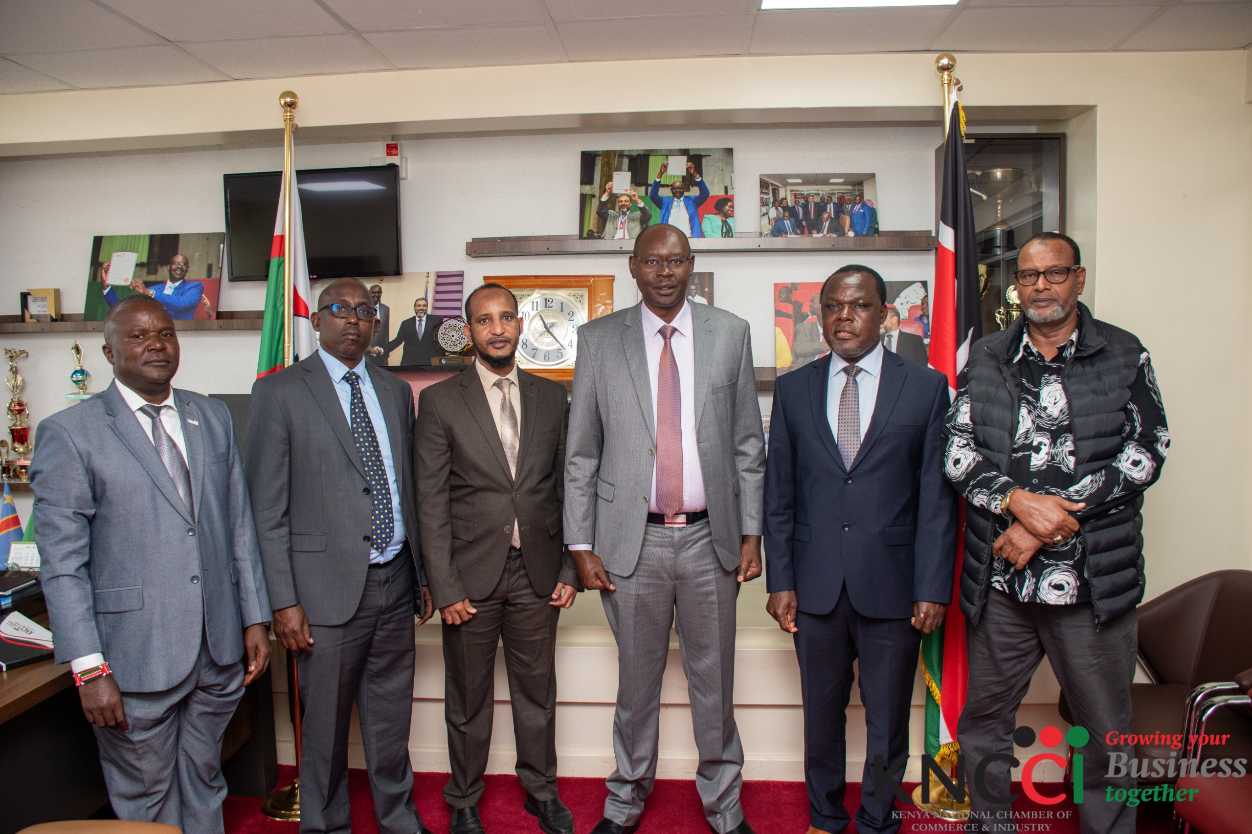 PS industry with Chamber President Dr. Erick Rutto