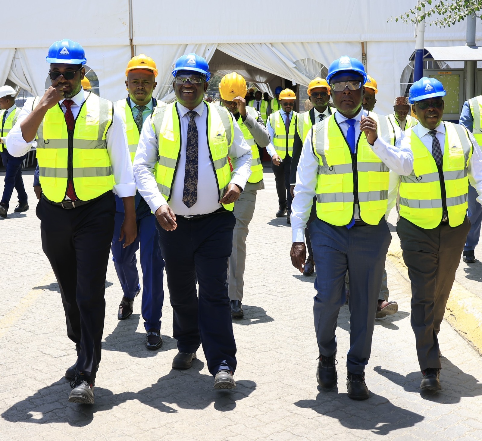 CS H.E SALIM MVURYA MGALA OFFICIAL VISIT TO EAST AFRICAN PORTLAND CEMENT PLC FACTORY, 10TH SEPTEMBER 2024