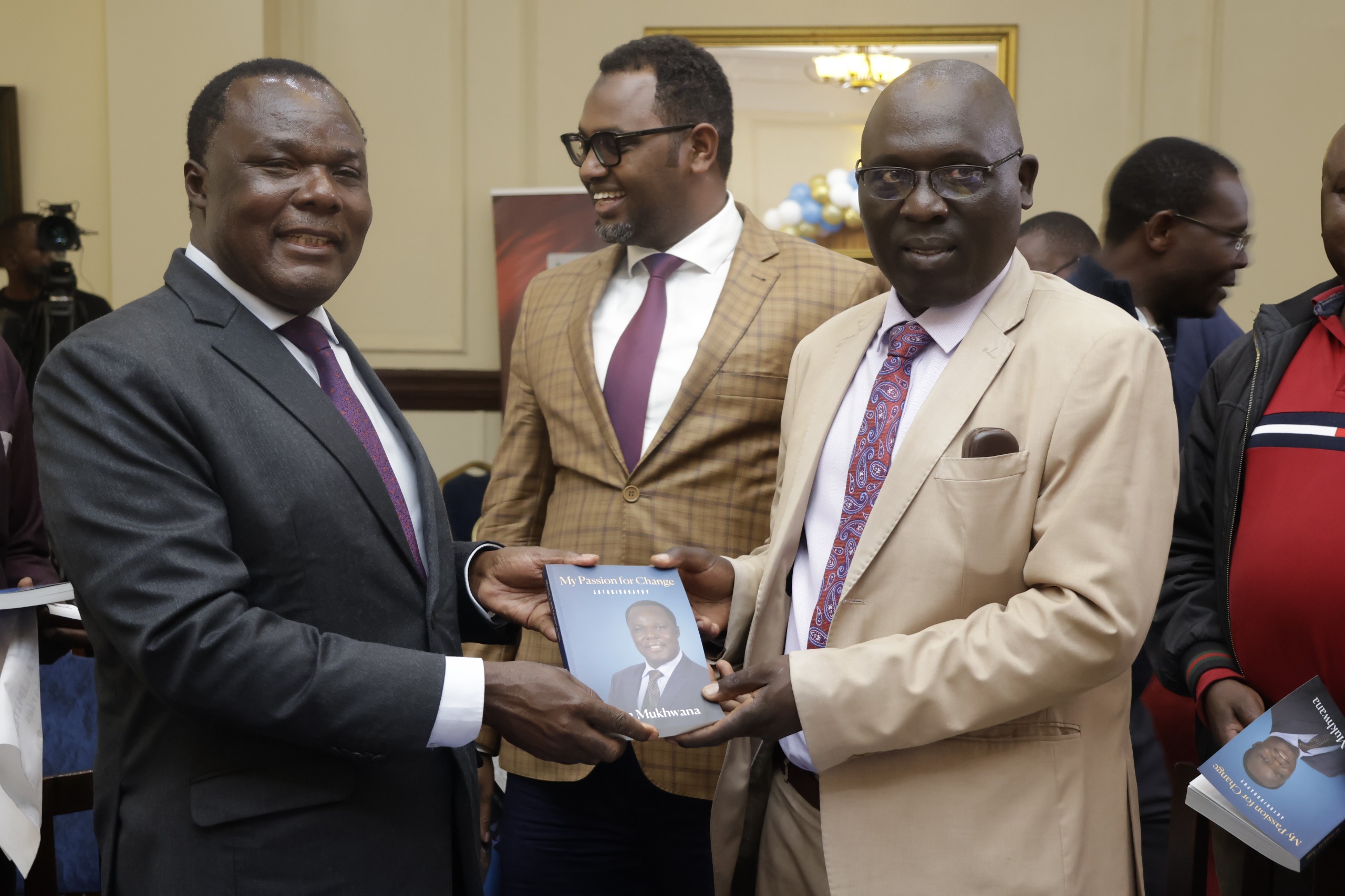 DR MUKHWANA LAUNCHES AN AUTOBIOGRAPHY