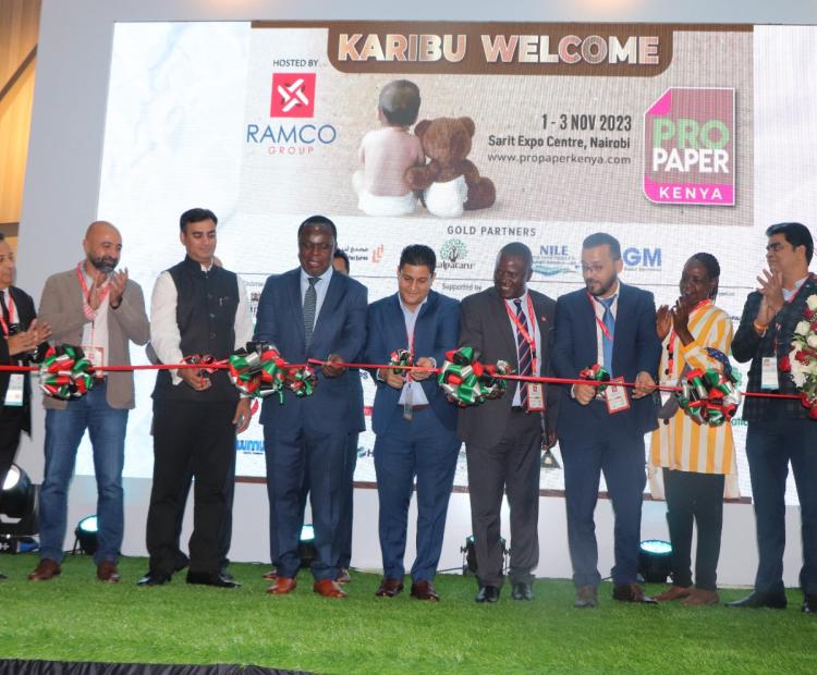 Opening Ceremony  of PROPAPER Kenya exhibition 