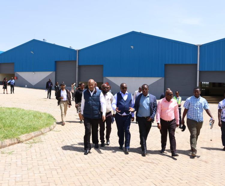 visit to the Meru and Embu County Aggregation and Industrial Parks (CAIPS)